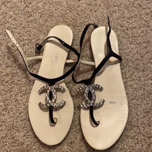 Used Chanel sandals.
